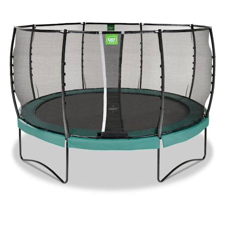 Trampoline allure premium ø427cm Noir+Vert 9 - vertbaudet enfant 
