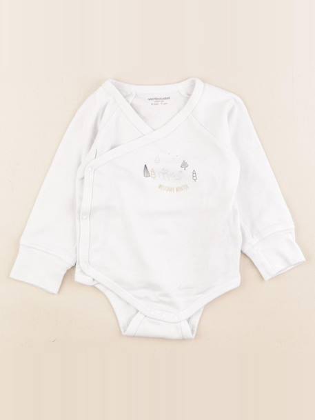 Body - 9 mois Blanc 1 - vertbaudet enfant 