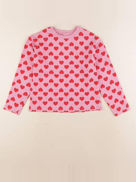 Tee-shirt - 8 ans Rose 1 - vertbaudet enfant 