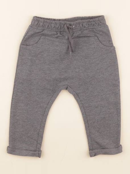 Sarouel - 12 mois Gris 1 - vertbaudet enfant 