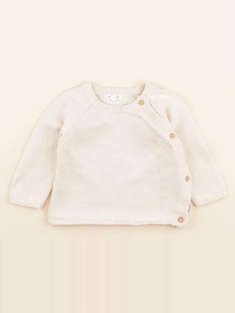 Gilet - 6 mois Beige 1 - vertbaudet enfant 