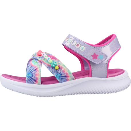Sandales enfant fille Rose pkmt+Violet lvmt 8 - vertbaudet enfant 