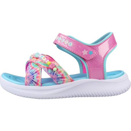 Sandales enfant fille Rose pkmt+Violet lvmt 2 - vertbaudet enfant 