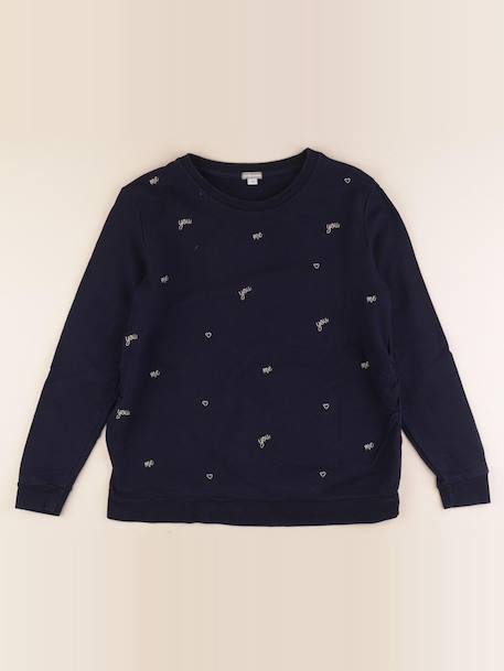 Sweat grossesse - 38 à 40 Bleu 1 - vertbaudet enfant 