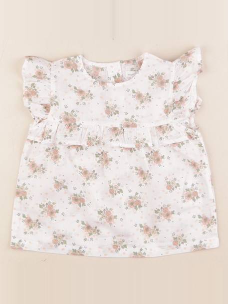 Blouse - 4 ans Blanc, multicolore 1 - vertbaudet enfant 