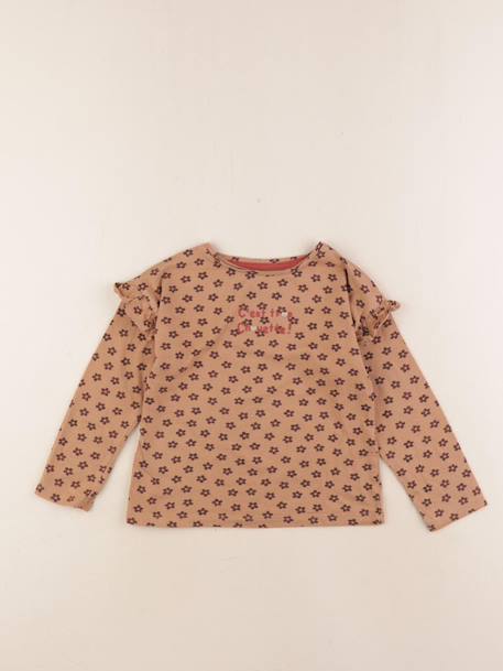 Tee-shirt - 4 ans Marron 1 - vertbaudet enfant 