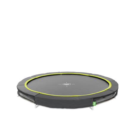 Trampoline enterré rond ø305cm  sans filet Noir+Rose+Vert 1 - vertbaudet enfant 