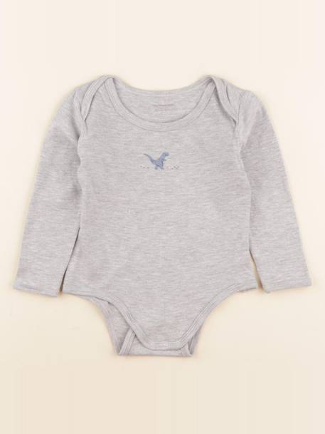 Body - 3 ans Gris 1 - vertbaudet enfant 