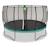 Trampoline allure classic ø427cm Noir+Vert 11 - vertbaudet enfant 