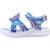 Sandales fille jumpsters Bleu+Bleu blmt+Rose pkmt+Violet lavande+Violet lvmt 8 - vertbaudet enfant 