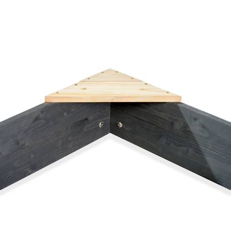 Bac à sable en forme de bateau en bois pour jardin enfant Gris 5 - vertbaudet enfant 