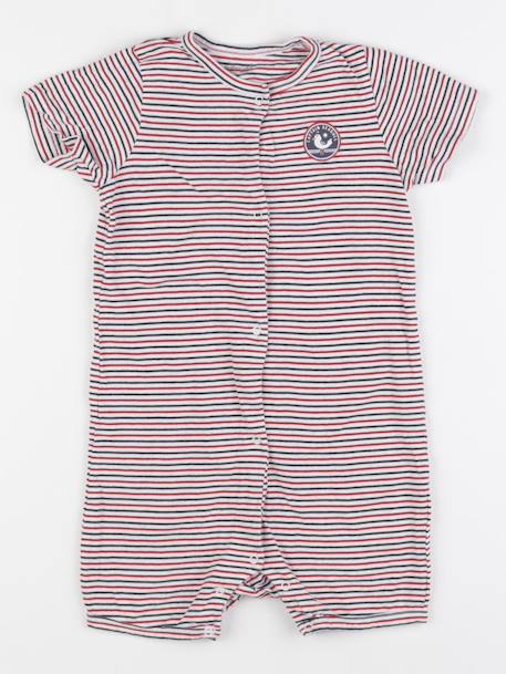 Pyjama coton - 36 mois Rouge 1 - vertbaudet enfant 