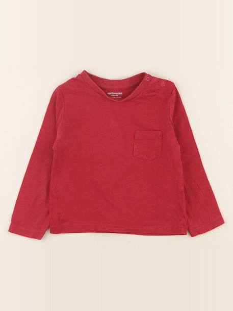 Tee-shirt - 18 mois Rouge 1 - vertbaudet enfant 