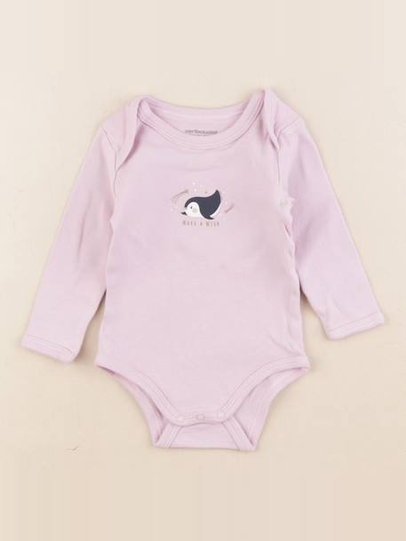 Body - 6 mois Violet 1 - vertbaudet enfant 
