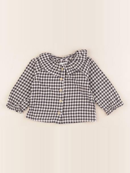 Blouse - 6 mois Noir 1 - vertbaudet enfant 