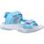 Sandales enfant fille en textile Bleu blpk+Violet lvpk 5 - vertbaudet enfant 