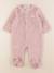 Pyjama velours - 6 mois Rose 1 - vertbaudet enfant 