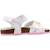 Sandales fille modèle j adriel girl Blanc c1364+Rose c8238 1 - vertbaudet enfant 
