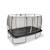 Trampoline allure classic de 214x366cm Noir+Vert 2 - vertbaudet enfant 