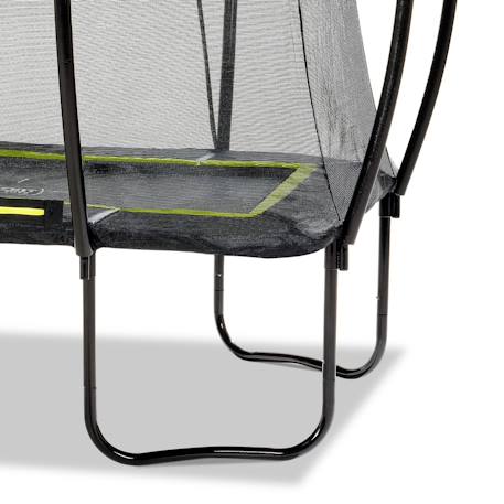 Trampoline silhouette 153x214cm Noir+Rose+Vert 5 - vertbaudet enfant 