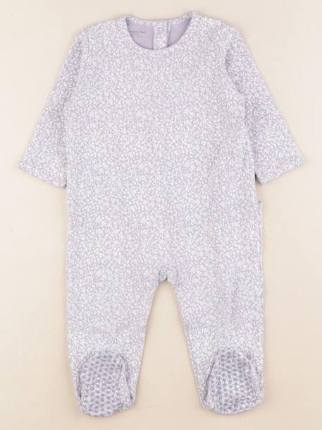Pyjama coton - 18 mois Violet 1 - vertbaudet enfant 