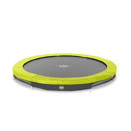 Trampoline enterré rond ø305cm  sans filet Noir+Rose+Vert 13 - vertbaudet enfant 