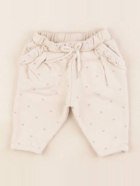 Pantalon - 3 mois Beige 1 - vertbaudet enfant 
