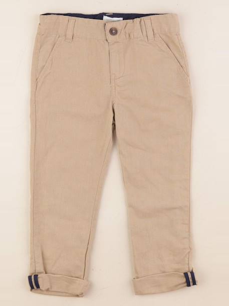 Pantalon - 4 ans Beige 1 - vertbaudet enfant 