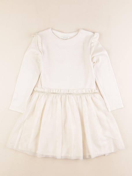 Robe - 6 ans Blanc 1 - vertbaudet enfant 