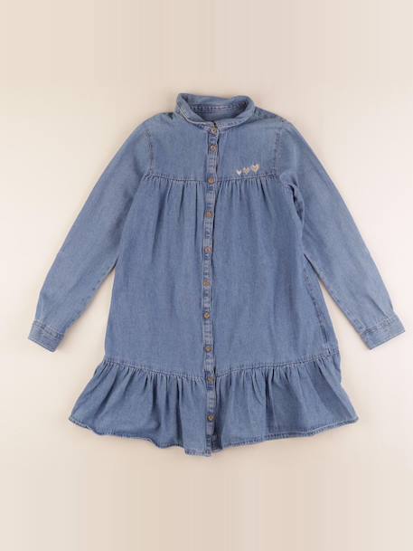 Robe - 10 ans Bleu 1 - vertbaudet enfant 
