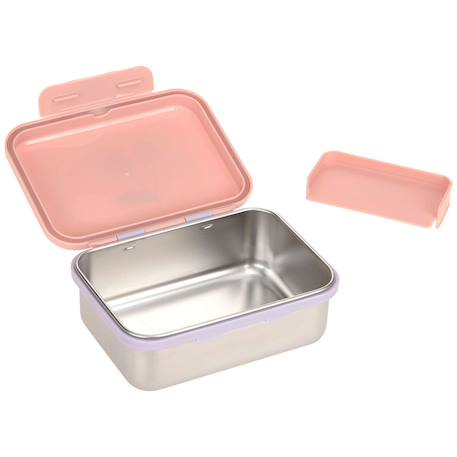Boîte à goûter en inox happy fruits cherry Multi-coloured 6 - vertbaudet enfant 