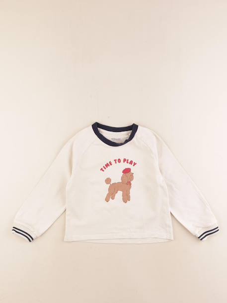 Sweat - 5 ans Beige 1 - vertbaudet enfant 