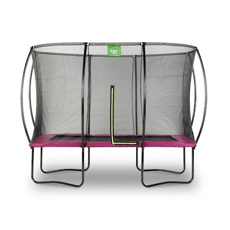 Trampoline silhouette 214x305cm Noir+Rose+Vert 7 - vertbaudet enfant 