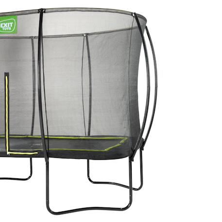 Trampoline silhouette 244x366cm Noir+Rose+Vert 5 - vertbaudet enfant 
