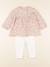 Ensemble - 18 mois Blanc, rose 1 - vertbaudet enfant 