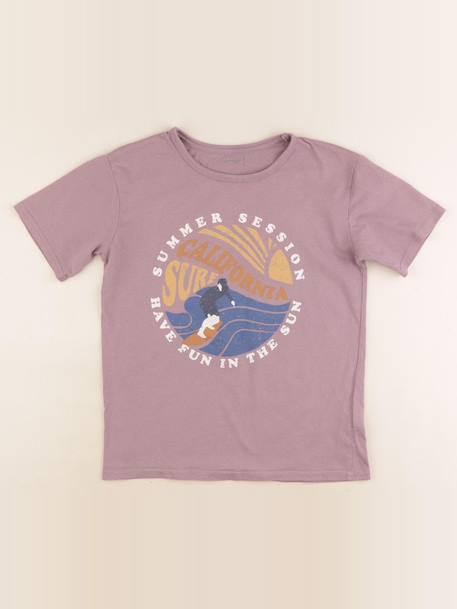 Tee-shirt - 12 ans Violet 1 - vertbaudet enfant 