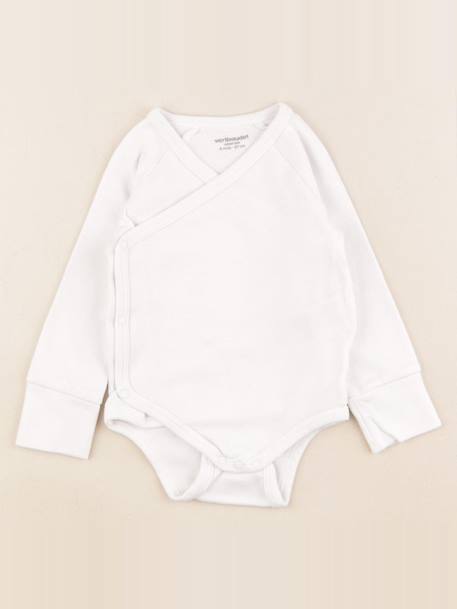Body - 6 mois Blanc 1 - vertbaudet enfant 