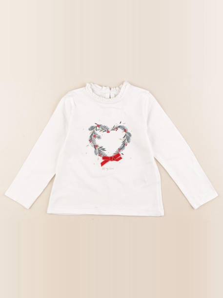 Tee-shirt - 3 ans Blanc 1 - vertbaudet enfant 