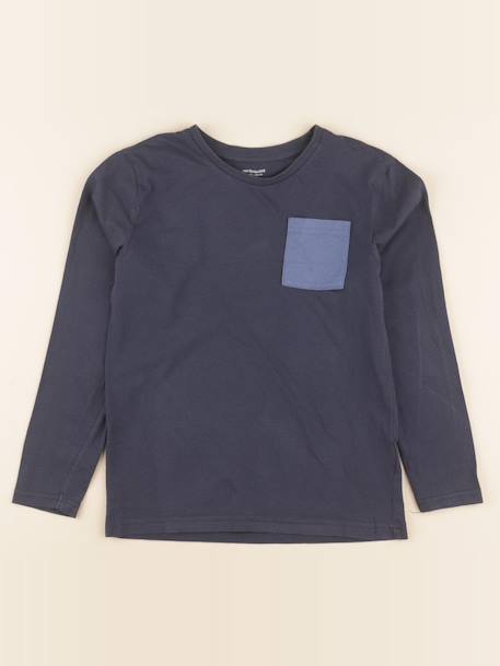 Tee-shirt - 10 ans Bleu 1 - vertbaudet enfant 