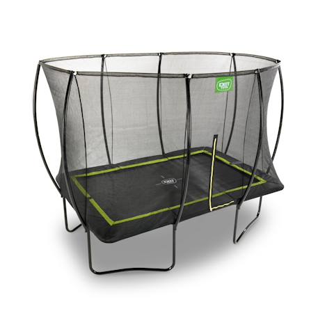 Trampoline silhouette 214x305cm Noir+Vert 3 - vertbaudet enfant 