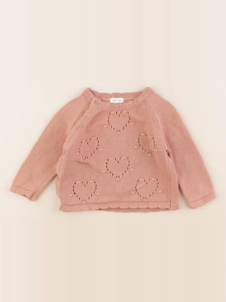 Pull - 6 mois Orange 1 - vertbaudet enfant 