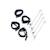 Kit d'ancrage trampoline (4 pièces) Gris 1 - vertbaudet enfant 