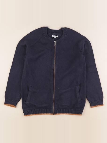 Gilet - 8 ans Bleu 1 - vertbaudet enfant 