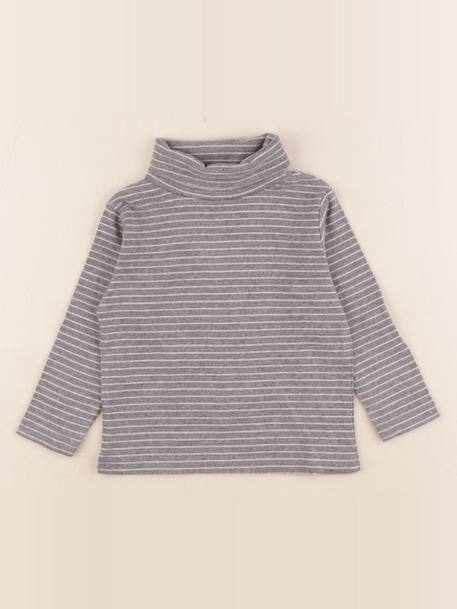 Sous-pull - 3 ans Gris 1 - vertbaudet enfant 
