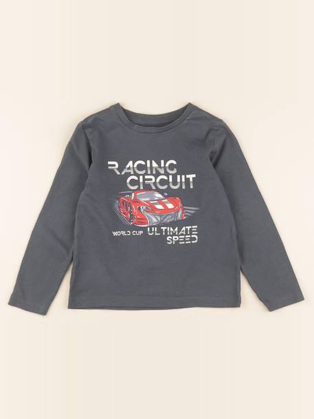 Tee-shirt - 5 ans Bleu 1 - vertbaudet enfant 