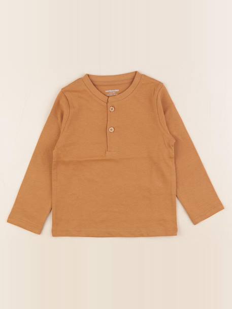 Tee-shirt - 18 mois Marron 1 - vertbaudet enfant 