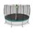Trampoline lotus classic ø366cm Noir+Vert 11 - vertbaudet enfant 