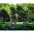 Trampoline enterré rond ø305cm  sans filet Noir+Rose+Vert 5 - vertbaudet enfant 