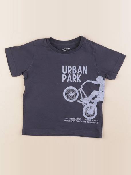 Tee-shirt - 3 ans Bleu 1 - vertbaudet enfant 