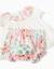 Blouse en coton + bloomer avec motif mosaïque Blanc 4 - vertbaudet enfant 